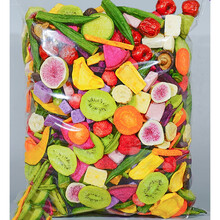 综合什锦果蔬脆片蔬菜干水果干零食混合装脱水即食香菇秋葵脆袋装 超值装果蔬500克+秋葵脆40g