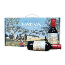 超市	
娜缇瓦（NATIVA） 精选赤霞珠干红葡萄酒 187.5ml*6瓶 整箱装 智利进口小瓶红酒
