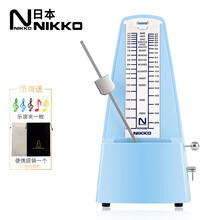 NIKKO 日本原装进口正品尼康机械节拍器钢琴吉他古筝小提琴架子鼓乐器通用 标准＋ 海军蓝