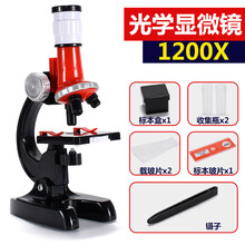 1200倍显微镜儿童科学科教玩具中小学生生物实验器材套装礼物 显微镜(标配)