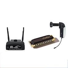 爱尚达 职业乐器无线话筒麦克风二胡手风琴古筝琵琶单簧管 PR-8ECHO--HT-1 口琴（混响款）