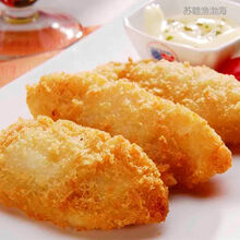 鳕鱼条深海鳕鱼排肉质肥美富香炸酥脆 四盒送一盒1550g(50枚)