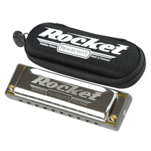 HOHNER德国和来进口SP20升级布鲁斯10十孔口琴成人初学火箭ROCKET  Bb调