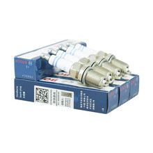 博世(BOSCH)镍钇合金火花塞FR8DC+四支装(大众桑塔纳3000/比亚迪F3/中华君爵)