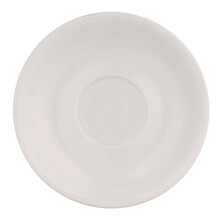 扬格玻璃咖啡杯 冰flat white意式拉花拿铁杯碟dirty透明澳白短笛 远山白(只是碟)