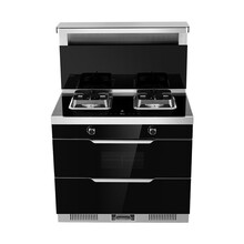 云米 VIOMI JJZT-VJ901 集成灶 大吸力侧吸式抽油烟机灶具消毒柜套装 电热自清洗 钢化玻璃台面（天然气）