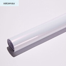 汽车改色膜 车身电镀贴膜 镜面银色贴纸 光亮面电镀膜 亮银镜面膜 亮光白变红1.52米x0.5米