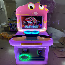 游戏厅大型游戏机射击类模拟游戏儿童投币新款小恐龙街机拍拍乐弹珠机打枪格斗电玩 疯狂摩托【摩托方向】 颜色可选 无  单机标配 中国大陆