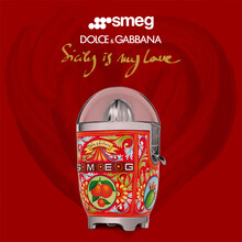 SMEG意大利进口西西里风情 限量定制合作款烤面包机烧水壶榨汁机Sicily is my love 柑橘榨汁机