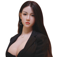 俊影 硅胶实体娃娃非充气仿真人娃娃男用 大胸女朋友可植发智能成人情趣用品阴臀倒模自慰器 新款 小倩tpe头170cm【假发版】