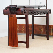 京炫（JINGXUAN)古琴琴穗 古琴流苏古琴通用垂坠冰丝琴穗 千丝穗真丝配件 土黄色