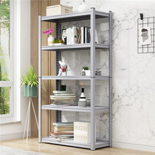 富路达 货架仓储家用置物架储物收纳金属架 深空灰长100*宽40*高183cm