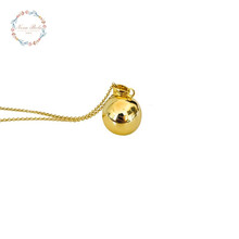 法国novabola孕产妇铃铛波拉铃安抚胎教孕妇礼物 镀18k黄金系列发顺丰 UN安系列 18K镀黄金