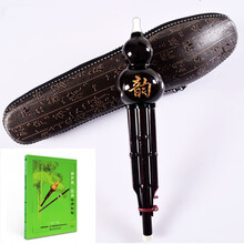 葫芦丝乐器成人初学者c调降b调儿童入门中小学生零基础防摔胡芦丝 黑韵C调+皮盒+教程书