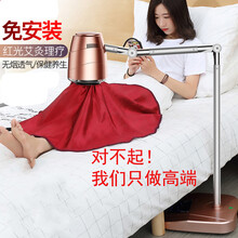 艾灸家用仪器宫寒理疗熏蒸仪盒随身灸养生美容院专用艾炙灯加艾绒 烤漆金美容院版