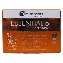 黄金点 滴剂猫咪狗狗皮肤病真菌掉毛皮屑除臭瘙痒法国德美丝草本皮肤修复溶液 黄金点犬用0-10kg(4支/盒)