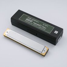 通宝（TOMBO） 日本原装进口木格21孔复音口琴高级专业演奏 收藏送礼佳 1921S演出款 G调