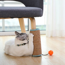 宠物桌椅可固定猫抓垫金渐层虎斑猫咪防挠沙发耐磨垫麻绳磨爪垫子 桌椅可固定猫抓垫（单色剑麻）