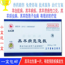 马头牌羔羊病危急救片穿白痢康片羔羊重病急救药羔羊痢疾口炎拉稀