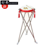 7寸8寸9寸牛皮说书鼓书鼓毽子山东京东东北梅花湖北京韵大鼓 9寸书鼓