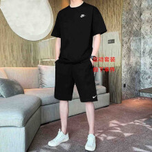 耐克（NIKE）男装夏季季运动套装2025夏季新款跑步短袖健身衣服t恤上衣短裤 AR4999-013单件短袖 L