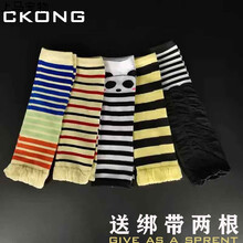 大狗袜子金毛拉布拉多萨摩耶拉斯加护膝保暖袜套大型犬护腿 款(颜色随机)-简装(2只装 ) (腿围15cm以上适合中大型犬)