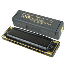 德国进口HOHNER和来布鲁斯10十孔蓝调口琴成人初学PRO HARP男礼物  Db调