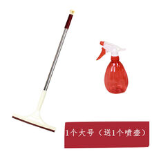 彩虹鸟刮玻器擦玻璃神器高层擦窗刮洗清洁工具买2+1家用玻璃刮户大小号水刮擦桌子刮刀刮水器 1个大号+喷壶