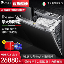 意大利daogrs W5原装进口智能家用全自动洗碗机 13套