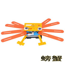 2020新款儿童科学小实验套装幼儿园小学生科技小制作趣味手工制作材料玩具 螃蟹+螺丝刀