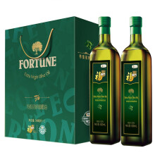 福临门 特级初榨橄榄油礼盒500ml*2瓶装 食用油植物油礼盒