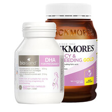 孕妇黄金营素 孕期复合维生素 澳洲 黄金素180粒+DHA孕妇60粒