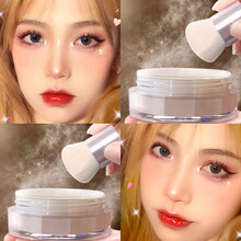 舞动奇迹散粉新款柔焦轻雾散粉定妆粉控油持妆防水防汗遮瑕蜜粉不脱妆情人节礼物 03#浅紫色