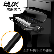 稳固落地式钢琴手型器儿童专用钢琴练习solo吸附式手势纠正器抖音同款 【护琴强力吸附版】黑色钢琴手型器