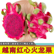 越南进口红心火龙果 3/5斤大果 应当季新鲜孕妇水果红肉蜜宝整箱 精品大果3斤【单果400-500g】