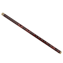 玉屏箫笛 苦竹笛子横笛专业舞台表演初学演奏整节竹笛 D调（定制2-3天发货） 笛子