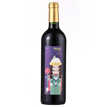 超市	
法国波尔多AOC级 佩丁奥利弗（PALADIN Olivier）干红葡萄酒 750ml 单瓶装红酒 原瓶进口