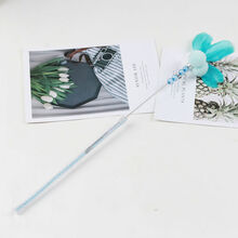 猫玩具逗猫棒仙女斗猫棒猫咪宠物用品猫玩具球小猫幼猫铃铛猫猫羽毛 三叶草-蓝