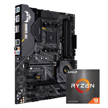 华硕TUF GAMING X570-PLUS主板+AMD 锐龙9 (R9)5900X CPU处理器 板U套装 CPU主板套装