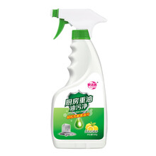 家洁客 厨房重油污净 清新柠檬强力渗透瓦解污渍 厨房油烟机清洗剂 500g/单瓶装