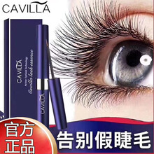 Cavilla卡维拉睫毛增长液睫毛膏女自然生长眉毛浓密纤长卷翘男女学生通用 二盒装黄色（睫毛专用）