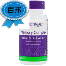 Natrol记忆公式老年痴*呆长春西汀石杉碱甲银杏磷脂酰丝氨酸