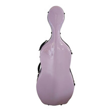 厂家直销玻璃钢大提琴盒，4/4.3/4.1/2.1/4可托运，出口品质 粉色