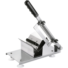 满得利 羊肉卷切片机家用手动肥牛卷切片机商用刨肉机切年糕阿胶土豆 不锈钢切片机自动送肉