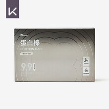 KeepLite 蛋白棒 240g\/盒（30g*8包）男女能量棒高蛋白高纤维多口味乳清8支 香浓可可味
