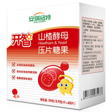 安琪纽特 开智山楂酵母片0.9g*60片