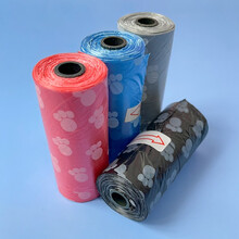 宠哆哆 狗狗拾便器 宠物外出捡屎神器夹便器泰迪捡屎夹便器宠物便便粪便夹 狗屎夹子 铲屎工具铲屎用品 宠物拾便袋4卷装【颜色随机】