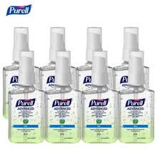 普瑞来（PURELL）60ML泵头 进口凝胶免洗洗手液8瓶装