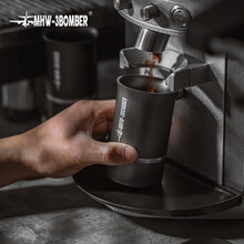 mhw-3bomber轰炸机咖啡筛粉器 小飞马小飞鹰鬼齿单品磨豆机接粉器 灰色