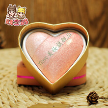 英国make up revolution彩虹独角兽高光爱心形眼影腮红裸妆胭脂 腮红 高光 PeachyPinkKisses